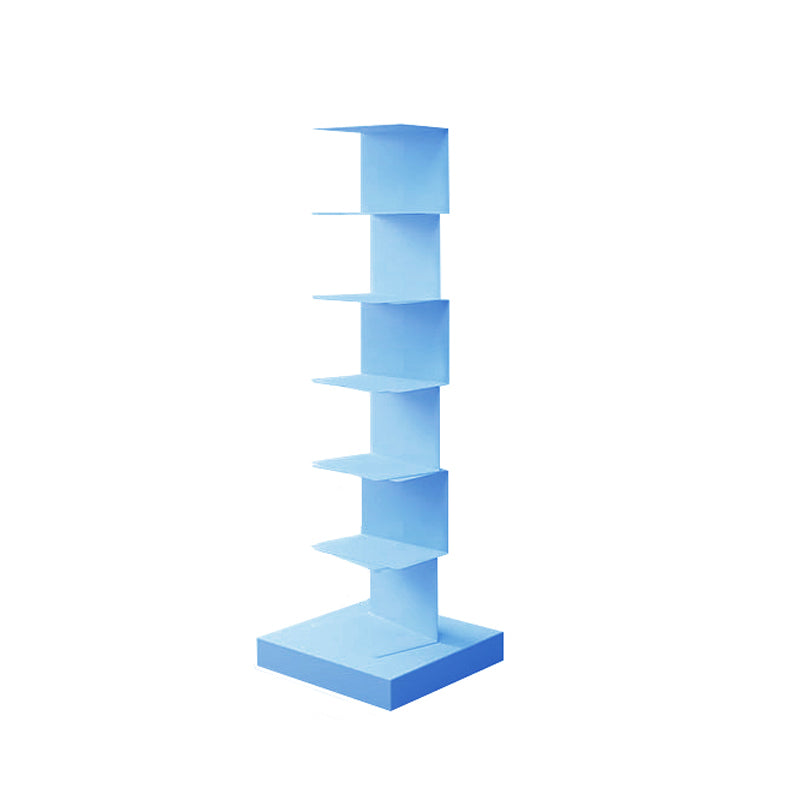 Moderner Stil vertikaler Bücherregal Edelstahl geschlossenes Rückenregal Bücherregal