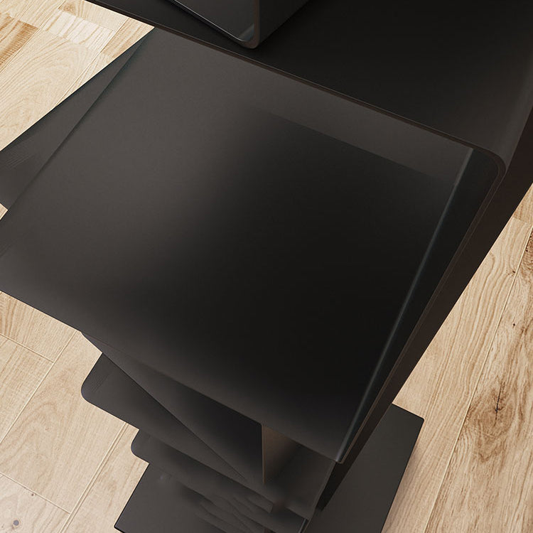 Moderner Stil vertikaler Bücherregal Edelstahl geschlossenes Rückenregal Bücherregal