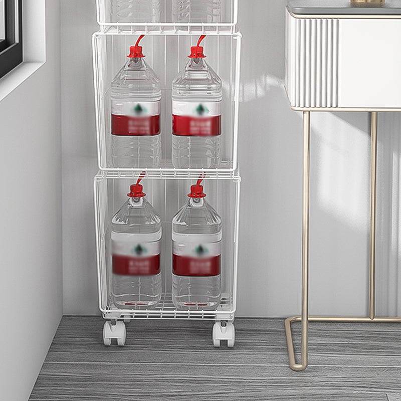 Zeitgenössischer Stil Metal Geometrisches Bücherregal geschlossen Back Bücherregal