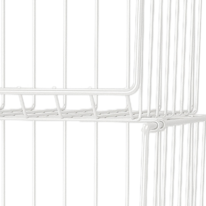 Zeitgenössischer Stil Geometrisches Bücherregal Metal Closed Back Bücherregal