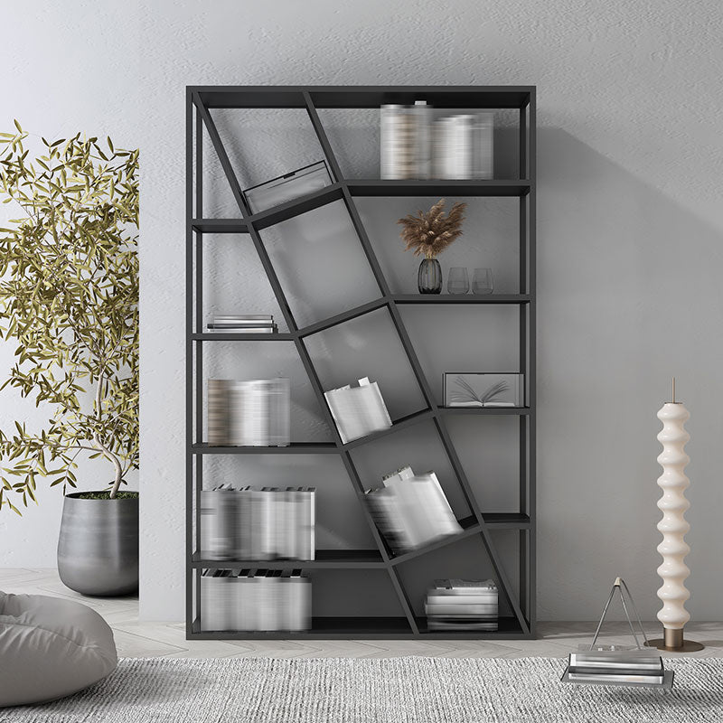 Moderner Stil 4-Shelf-Bücherregal Etagere Regalbuch für Heimbüro