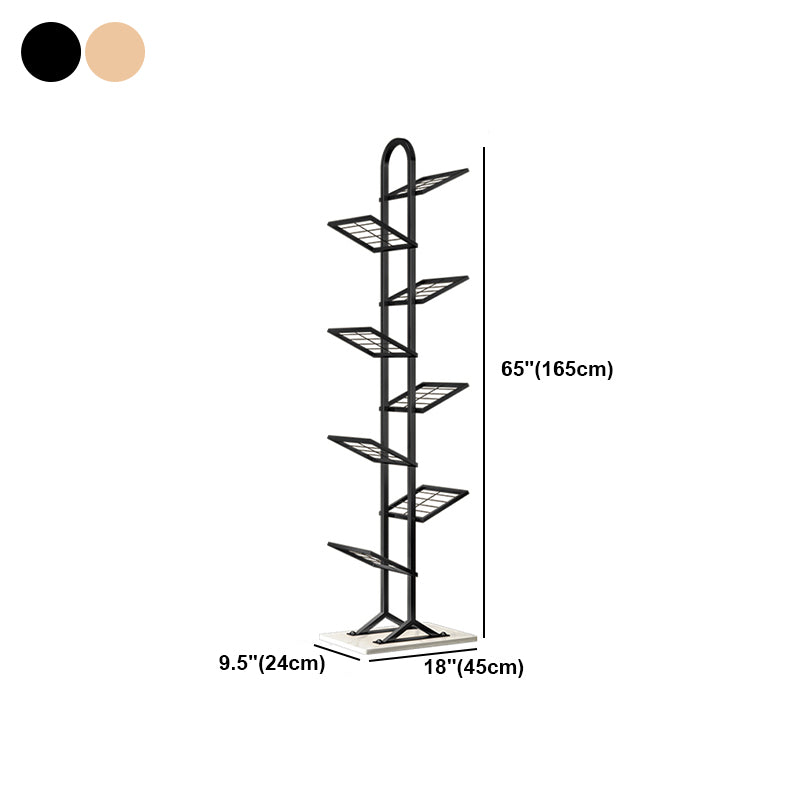 Moderner Stil offener Bücherregal Metal Etagere Regalbuch für Zuhause