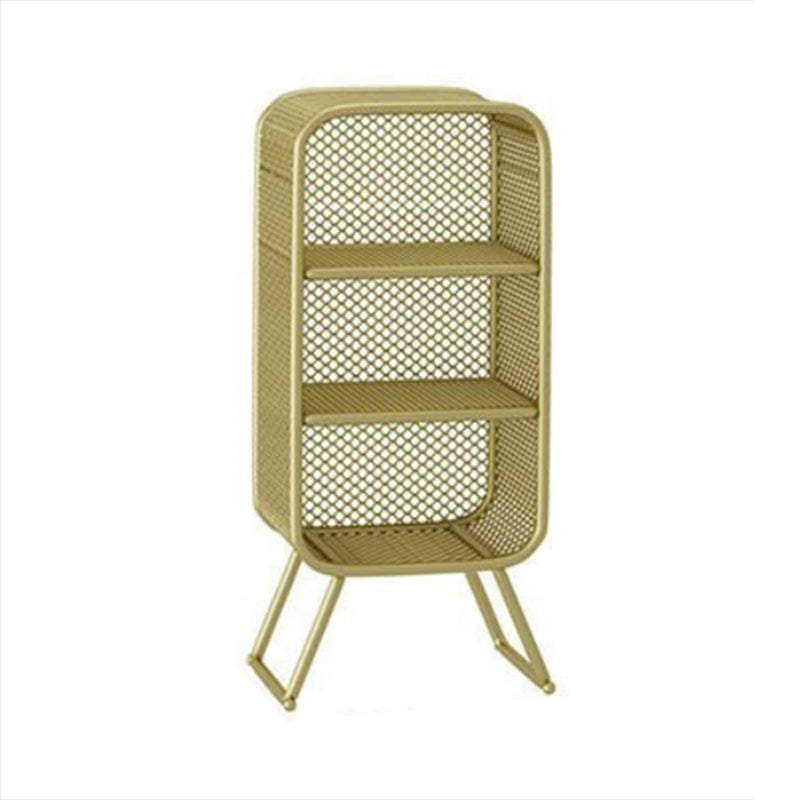 Industrial Standard Bookcase Contemporary Metal Closed Back Bookcase