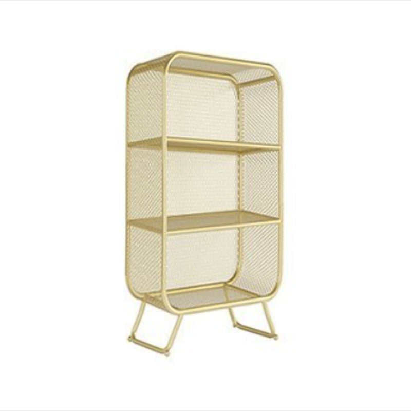 Industrial Standard Bookcase Contemporary Metal Closed Back Bookcase