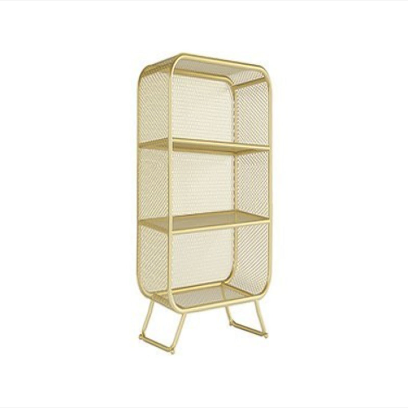 Industrial Standard Bookcase Contemporary Metal Closed Back Bookcase