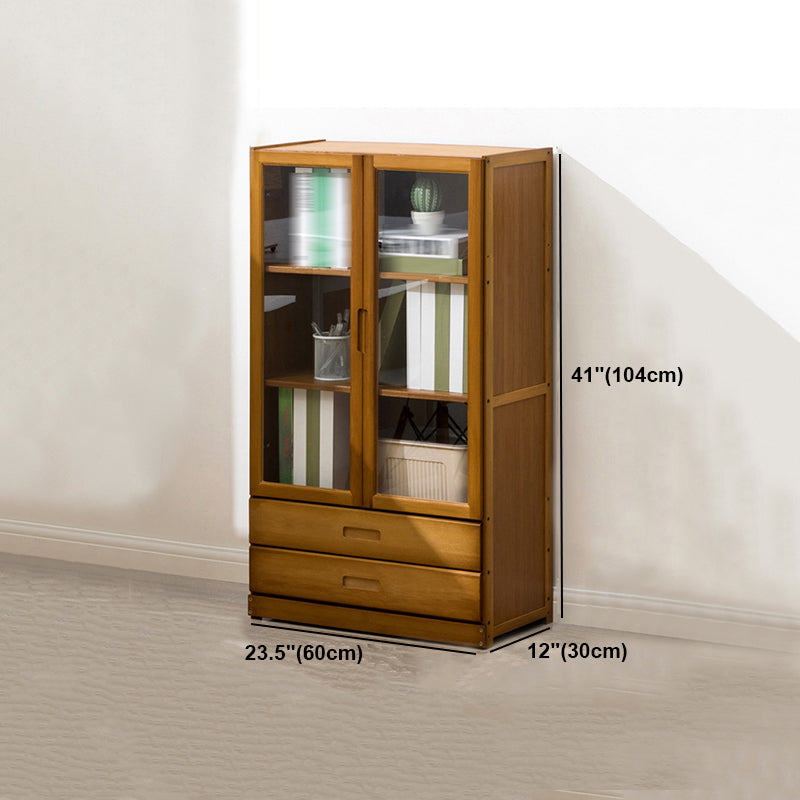 Modernes Standard -Bücherregal geschlossen Back Bücherregal mit Schubladenspeicher