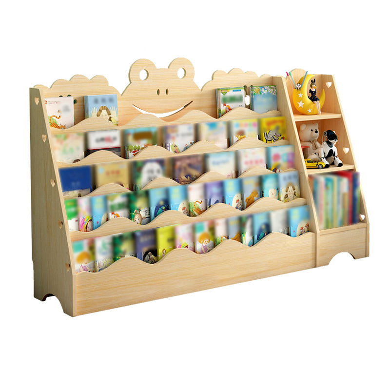 Leiter Bücherregal Solid Wood Contemporary Style Bookshelf für Lernraum