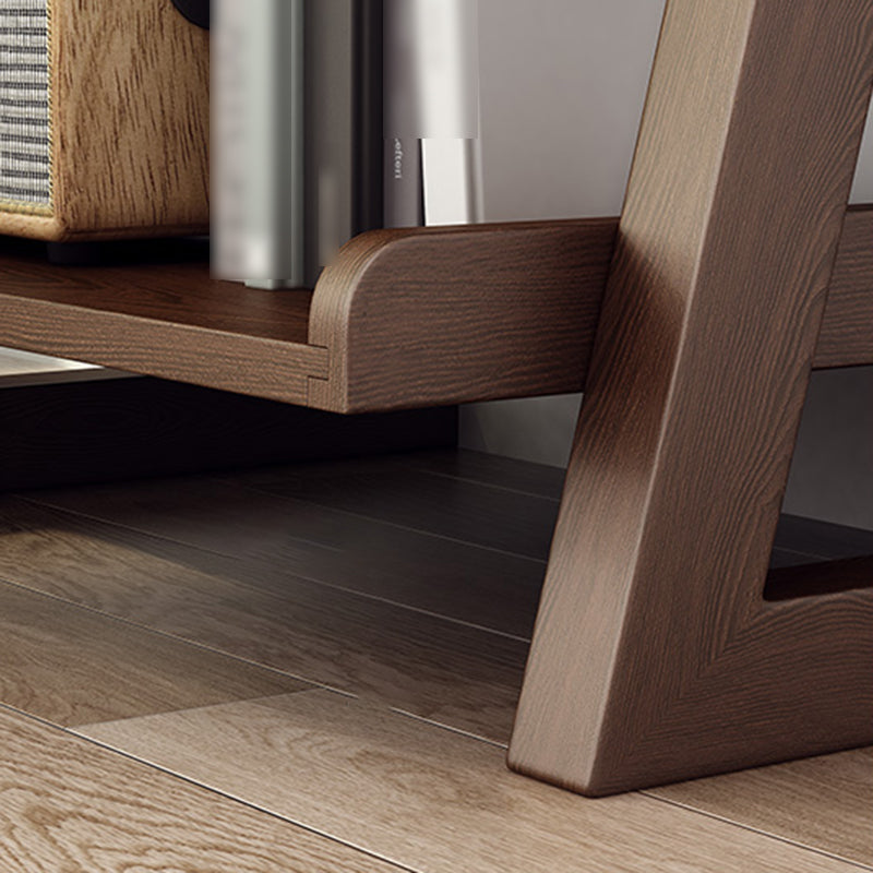 Libreria moderna a scala in stile scaffale in legno solido per casa