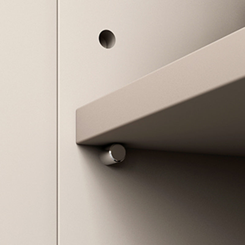 Wood Standard Bookcase Contemporary Book Shelf with Drawer Storage