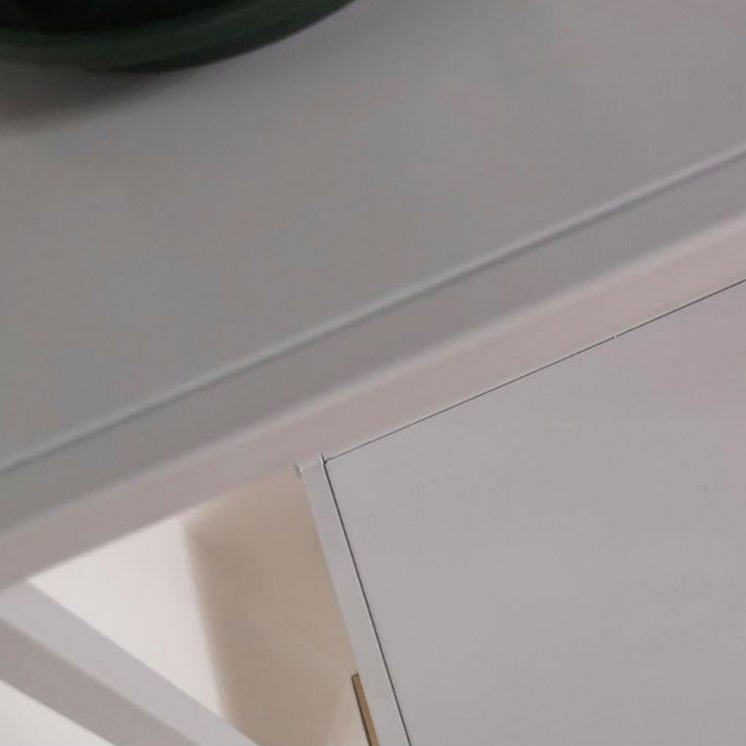 Minimalist Open Etagere Bookcase with Metal Rectangular Shelves Bookcase