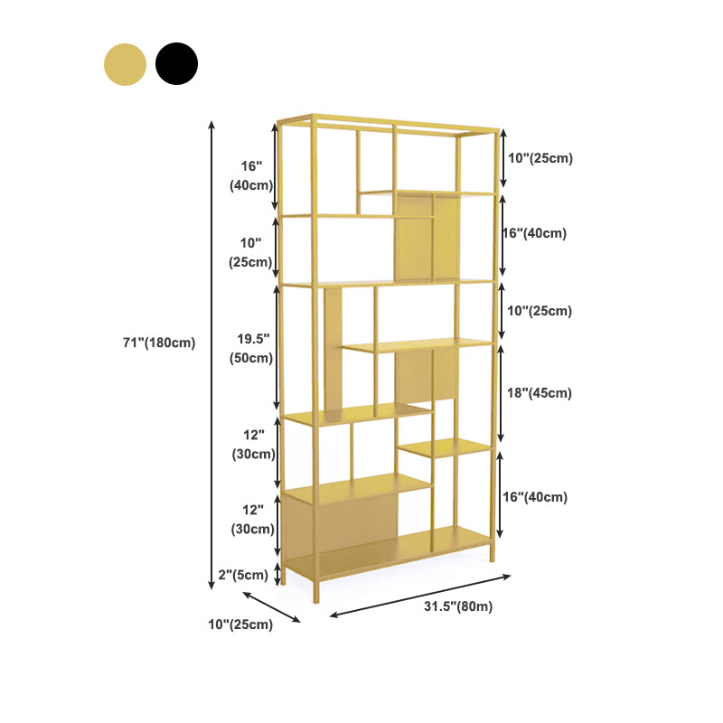 Libreria etagere in metallo aperto libreria moderna scaffale con ripiani