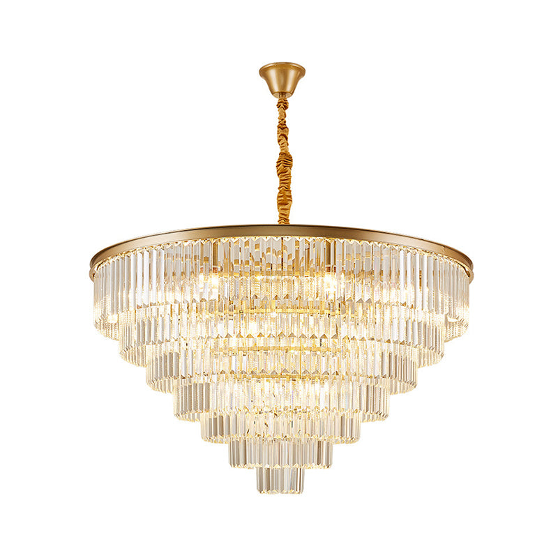 Modern Style Geometric Island Light Fixtures Crystal Island Pendants for Kitchen Island