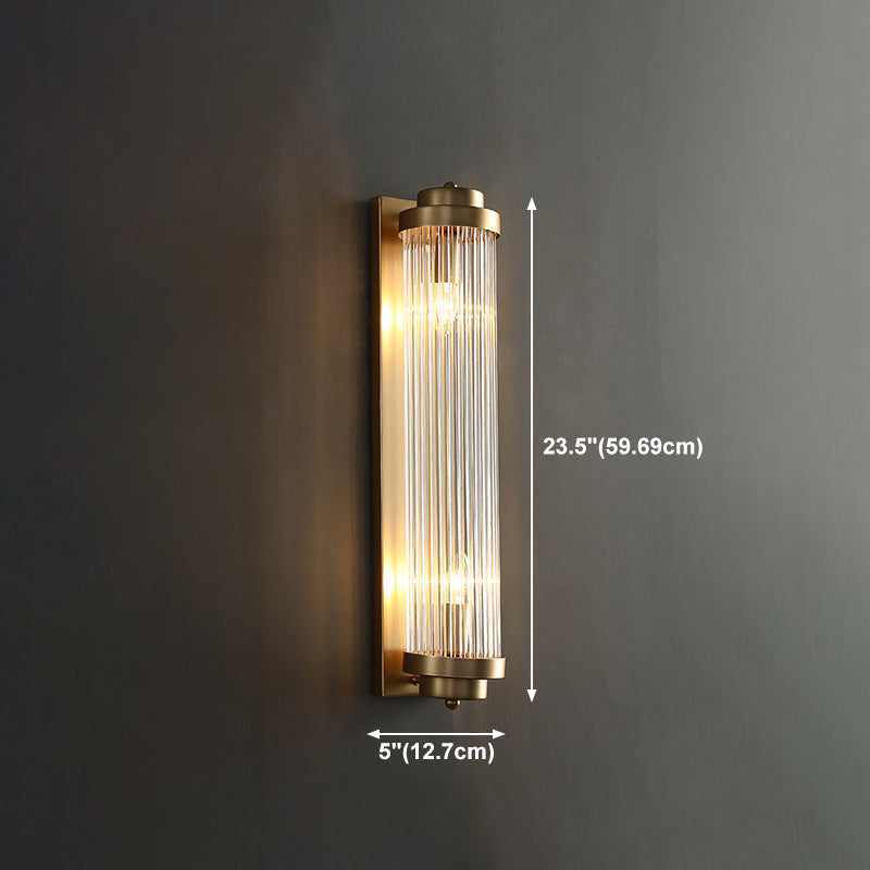 Postmodern Crystal Wall Light Geometric Shape Wall Sconce for Living Room