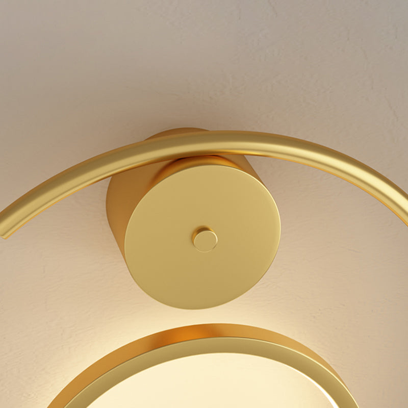 Stile per bambini a forma unica luci da parete in metallo lampade montate