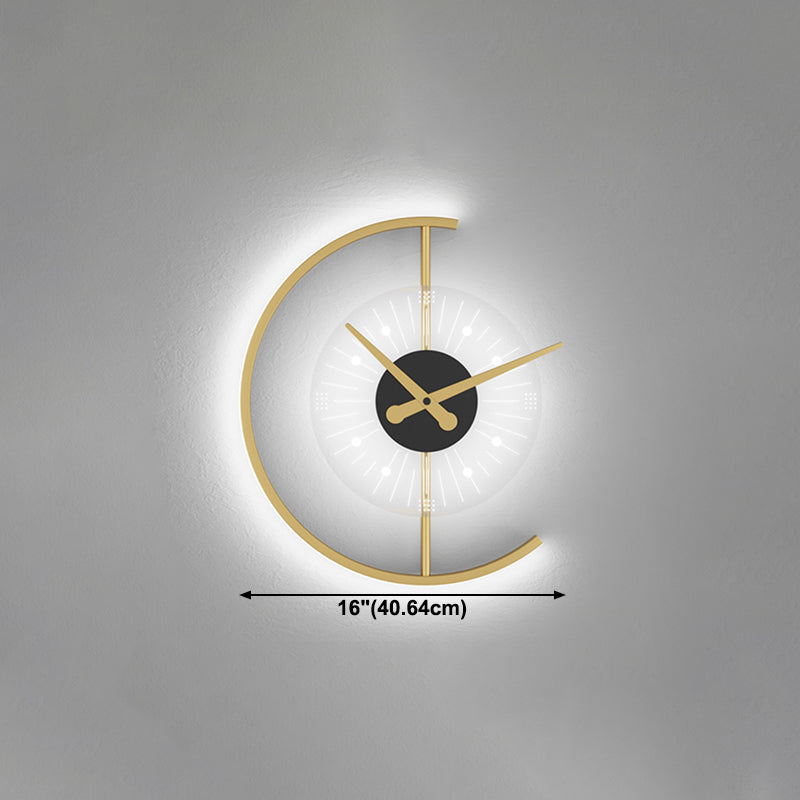 Stile per bambini a forma unica luci da parete in metallo lampade montate