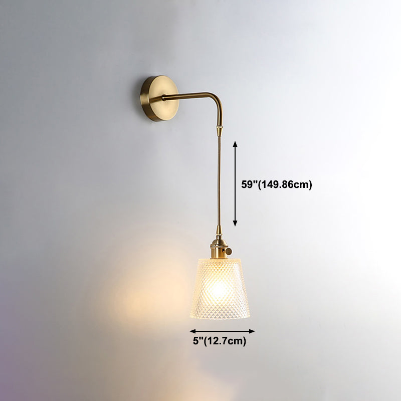 Modern Creative Glass Wall Light Simple Wall Lamp for Dining Room