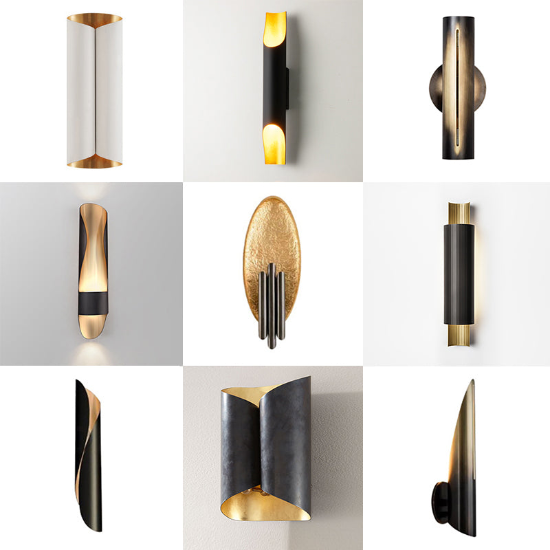 Luz de pared de estilo moderno Dispersión de pared de metal creativa para sala de estar para sala de estar