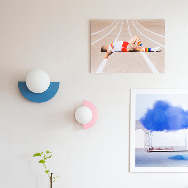 Accesorios de iluminación de la bola lámparas de pared de estilo moderno 1