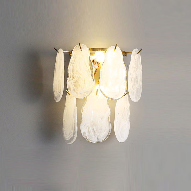 Modern Glass Wall Light Sconce Creative Simple Wall Light Fixture for Bedroom