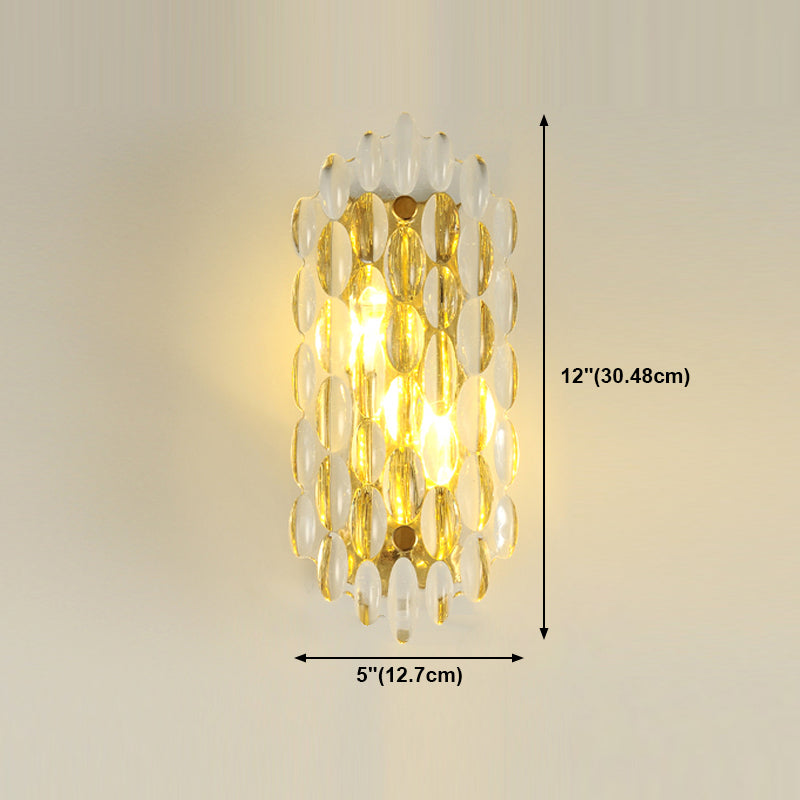 Modern Glass Wall Light Sconce Creative Simple Wall Light Fixture for Bedroom