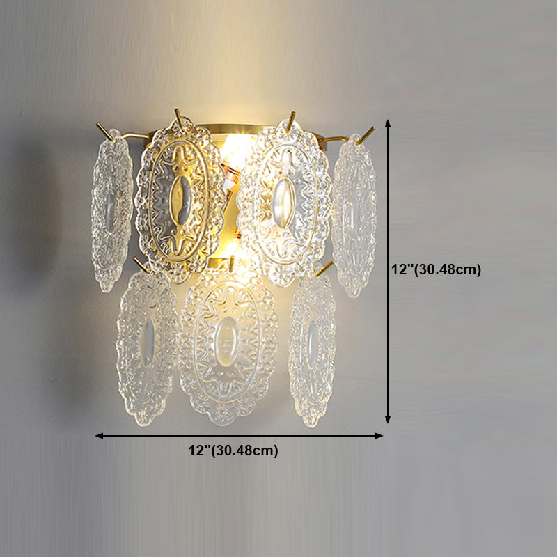 Modern Glass Wall Light Sconce Creative Simple Wall Light Fixture for Bedroom