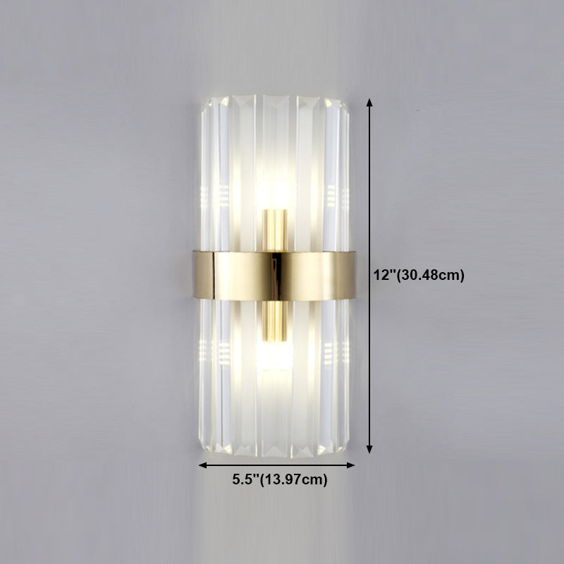 Modern Glass Wall Light Sconce Creative Simple Wall Light Fixture for Bedroom