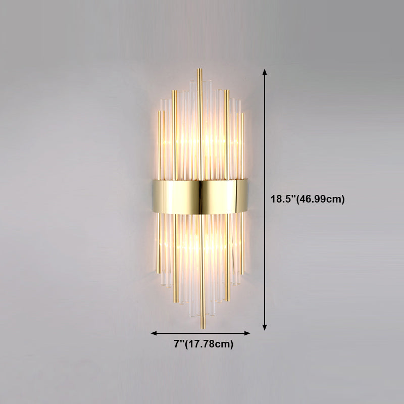 Modern Glass Wall Light Sconce Creative Simple Wall Light Fixture for Bedroom