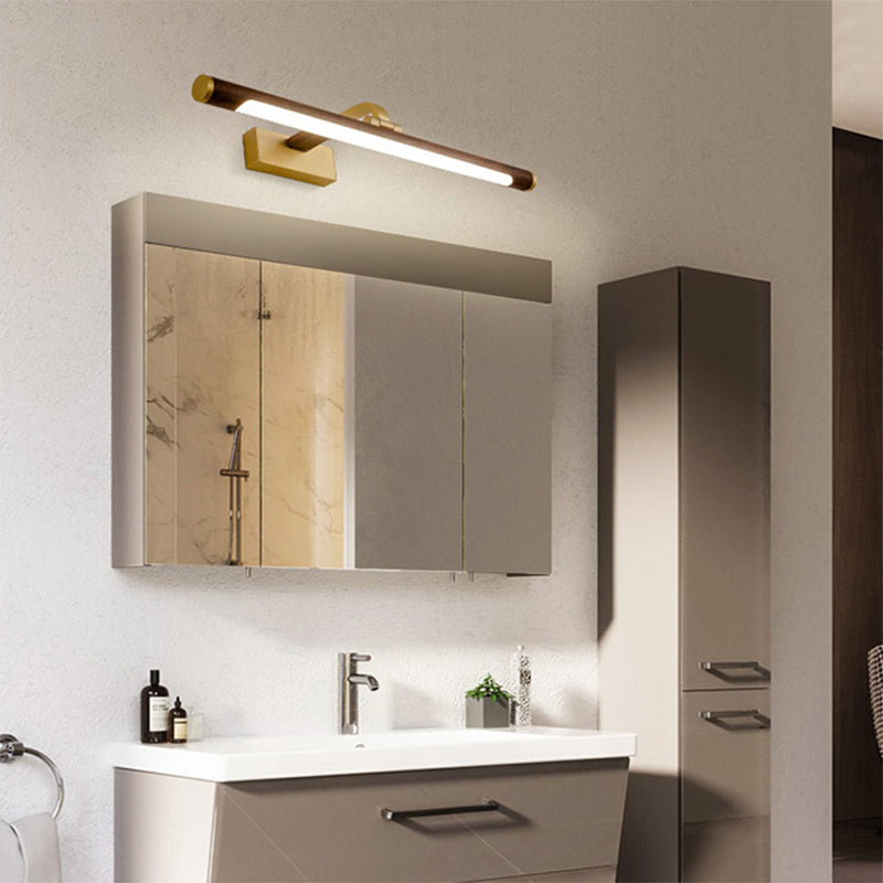 American Style Metal Vanity Light Straight LED Mirror Light for Bathroom