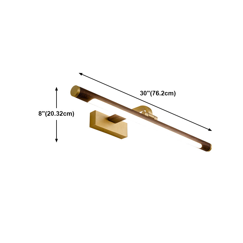 American Style Metal Vanity Light Straight LED Mirror Light for Bathroom