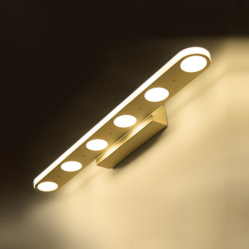 Modern Linear Wall Sconce Simplicity Bathroom Vanity Lighting Fixture