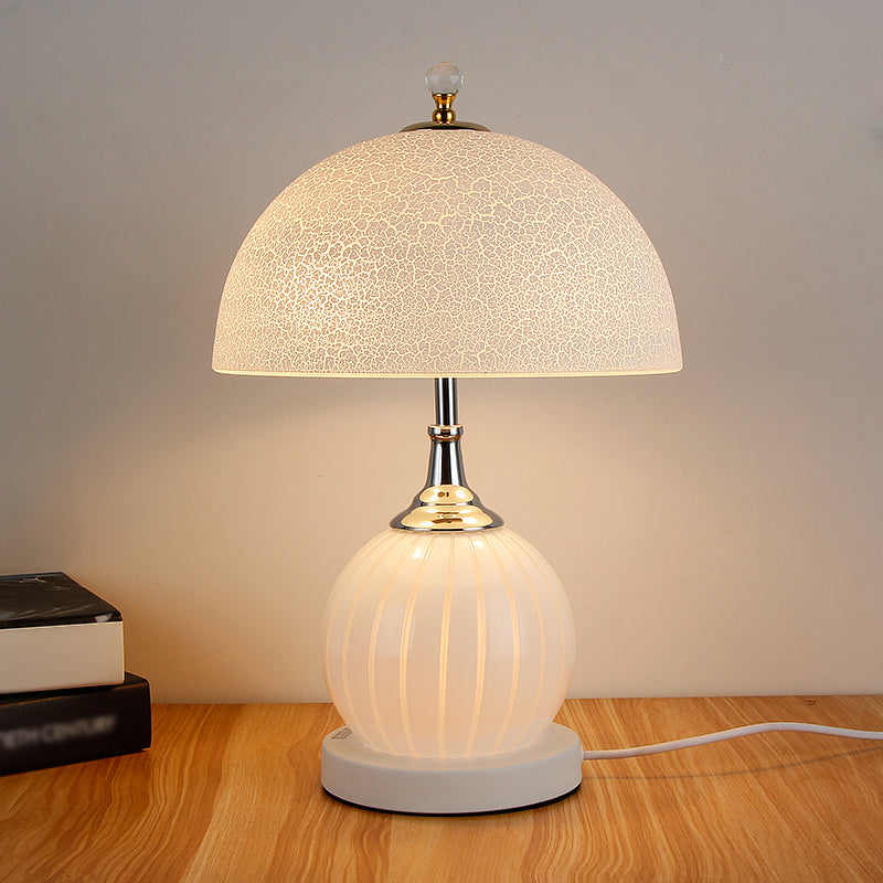 Runde Formglasetischlampe moderne 1 Leuchttischlampenleuchten