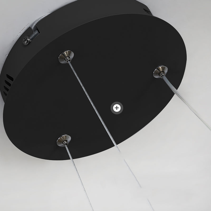 Candelera de lámpara lineal nórdica 1 Costilla LED de LED ligero para sala de estar