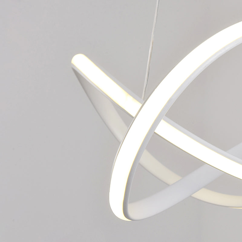 Candelera de lámpara lineal nórdica 1 Costilla LED de LED ligero para sala de estar