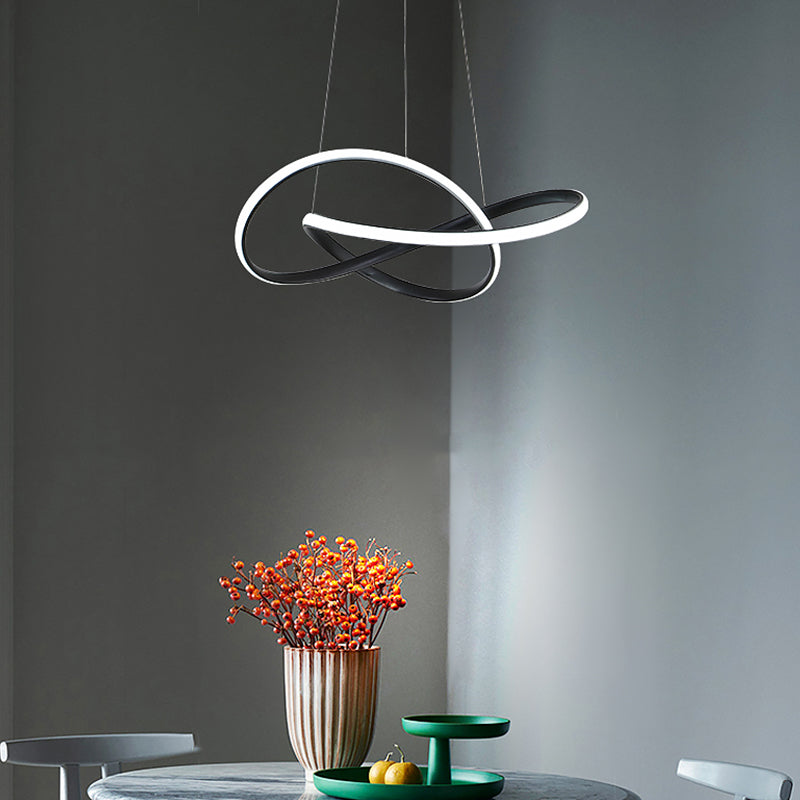 Candelera de lámpara lineal nórdica 1 Costilla LED de LED ligero para sala de estar