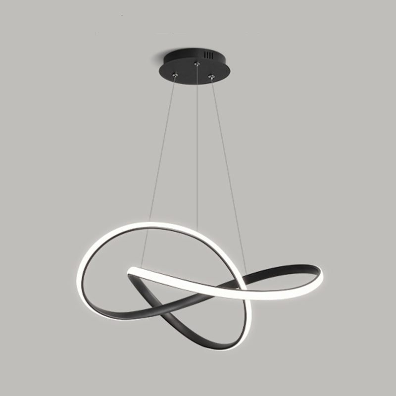 Candelera LED de lámpara de lámpara lineal nórdica para la sala de lámparas de luz para sala de estar para sala de estar