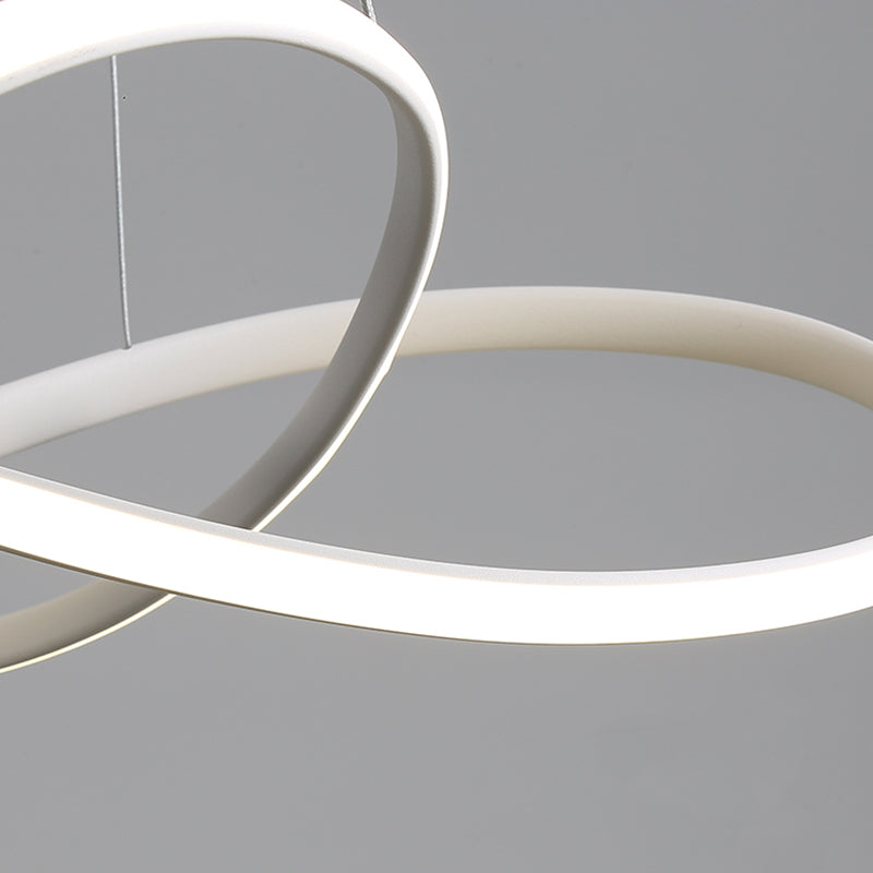 Candelera LED de lámpara de lámpara lineal nórdica para la sala de lámparas de luz para sala de estar para sala de estar