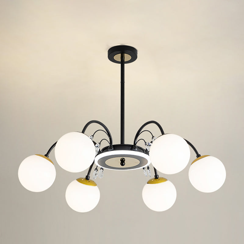 Moderner Globus Form