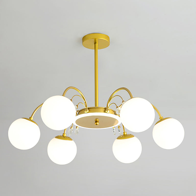 Moderner Globus Form