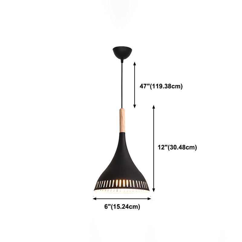 1 lichte geometrische hanglampen industriële stijl metalen hanglampje kit
