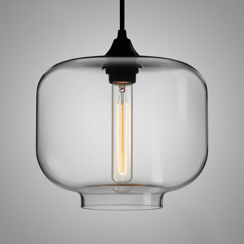 Modern Style Hanging Light Creative Glass Shade Pendant Lighting Fixture