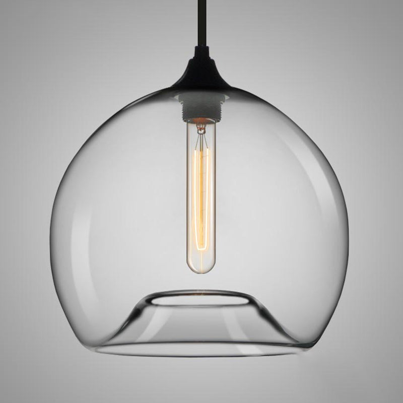 Modern Style Hanging Light Creative Glass Shade Pendant Lighting Fixture