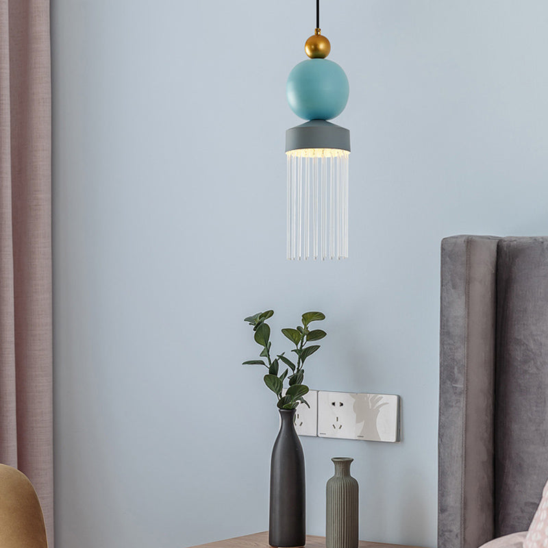 1 éclairage de suspension géométrique légère