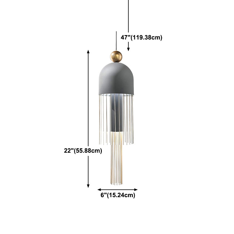 1 éclairage de suspension géométrique légère