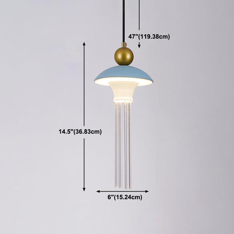 1 éclairage de suspension géométrique légère