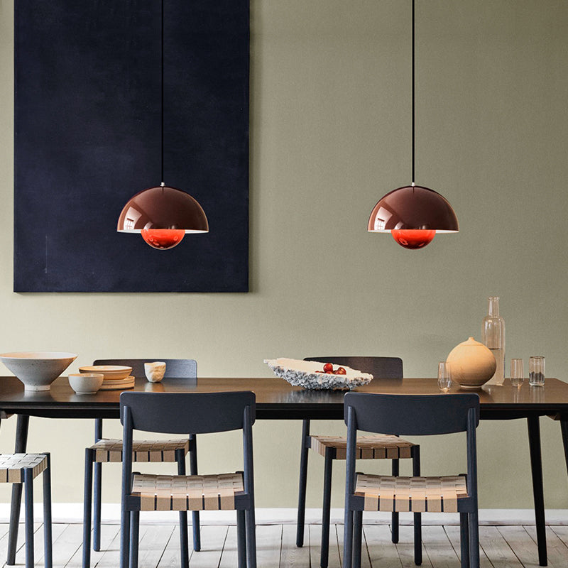 Modern Style Colorful Hanging Light Creative Metal Pendant Lighting Fixture