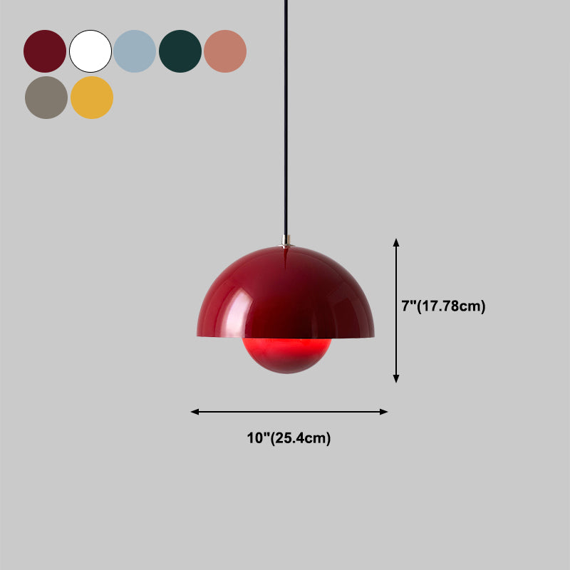 Modern Style Colorful Hanging Light Creative Metal Pendant Lighting Fixture