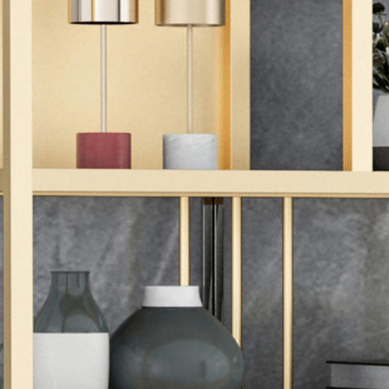 9.84 "W 78.74" H Bücherscheibe Open Rücken -Glam -Stil für Lernraum Home Office