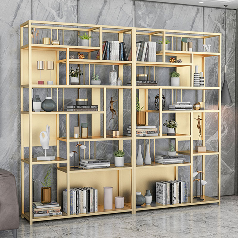 9.84 "W 78.74" H Bücherscheibe Open Rücken -Glam -Stil für Lernraum Home Office