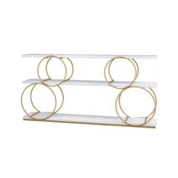 11.81 "W libreria di libreria glam in stile aperta libreria per la sala da studio dell'ufficio