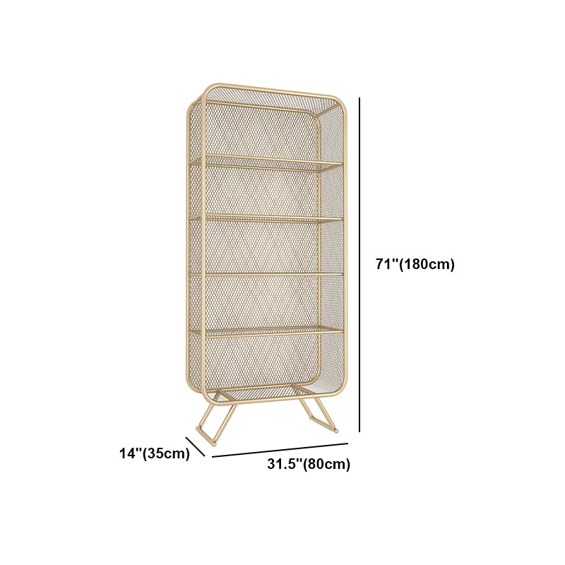 Geschlossener Bücherregal Glamstil Bücherregal für das Büro für Heimstudienzimmer